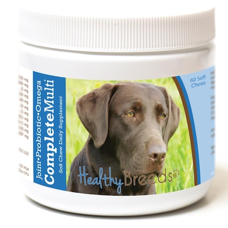 Healthy Breeds Labrador Retriever All in One Multivitamin Soft Chew, 60PK 192959008330